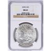 Image 1 : 1878-S $1 Morgan Silver Dollar Coin NGC MS63