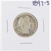 Image 1 : 1897-S Barber Quarter Coin