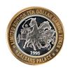 Image 1 : .999 Silver Caesars Palace Las Vegas, Nevada $10 Casino Limited Edition Gaming Token