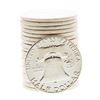 Image 2 : Roll of (20) Brilliant Uncirculated 1963 Franklin Half Dollar Coins