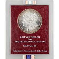 Redfield 1893-CC $1 Morgan Silver Dollar Coin NGC MS62