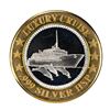 Image 1 : .999 Fine Silver Sunken Treasure Luxury Cruise $10 Limited Edition Gaming Token