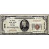 Image 1 : 1929 $20 Exchange NB of Olean, NY CH# 2376 National Currency Note