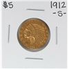 Image 1 : 1912-S $5 Indian Head Half Eagle Gold Coin