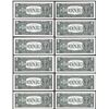 Image 2 : District Set of (12) 1969A $1 Federal Reserve Notes