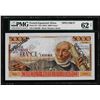 Image 1 : 1952 French Equatorial Africa 5000 Francs Specimen Note Pick # 27s PMG Uncirculated 62 Net