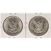 Image 2 : Lot of (2) 1891 $1 Morgan Silver Dollar Coins