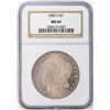 Image 1 : 1880-S $1 Morgan Silver Dollar NGC MS65 Nice Toning