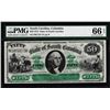 Image 1 : 1872 $50 State of South Carolina Obsolete Note PMG Gem Uncirculated 66EPQ Low Serial
