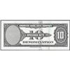 Image 2 : 1929 Ten Unit American Bank Note Test Note As Made Ink Smear ERROR