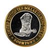 Image 1 : .999 Fine Silver Boomtown Reno, Nevada $10 Limited Edition Gaming Token