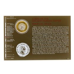 244-249 A.D. Ancient Roman Empire Philip I Coin
