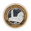 Image 1 : .999 Fine Silver Flamingo Casino Las Vegas, NV $10 Limited Edition Gaming Token