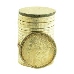 Roll of (20) Brilliant Uncirculated Mixed Date Pre-1921 $1 Morgan Silver Dollar Coins