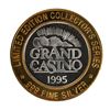 Image 2 : .999 Fine Silver Grand Casino $10 Limited Edition Collector's Series Gaming Token