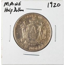 1920 Maine Centennial Commemorative Half Dollar Coin