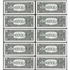 Image 2 : Lot of (10) Consecutive 2001 $2 Federal Reseve Star' Notes Dallas