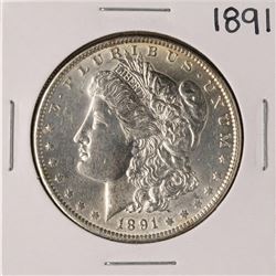 1891 $1 Morgan Silver Dollar Coin