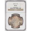 Image 1 : 1884-CC $1 Morgan Silver Dollar Coin NGC MS64 Nice Toning
