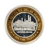 Image 2 : .999 Silver Colorado Belle Laughlin, Nevada $10 Casino Limited Edition Gaming Token
