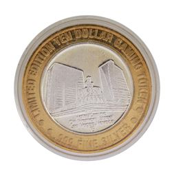 .999 Silver Four Queens Casino Hotel Las Vegas $10 Limited Edition Gaming Token