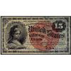 Image 1 : March 3, 1863 Fourth Issue Fifteen Cent Fractional Currency Note