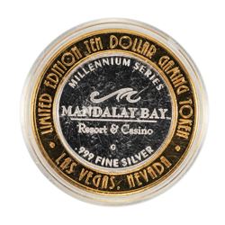 .999 Silver Mandalay Bay Resort & Casino Las Vegas, NV $10 Limited Casino Token