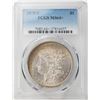 Image 1 : 1878-S $1 Morgan Silver Dollar Coin PCGS MS64+ Amazing Reverse Toning