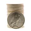 Image 2 : Roll of (20) Brilliant Uncirculated 1922 $1 Peace Silver Dollar Coins