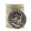 Image 1 : Roll of (20) Brilliant Uncirculated 1961 Franklin Half Dollar Coins