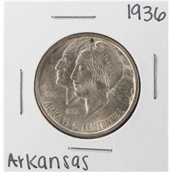1936 Arkansas Centennial Commemorative Half Dollar Coin