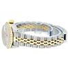 Image 6 : Rolex Ladies Two Tone 14K Pink MOP Sapphire String Diamond Datejust Watch