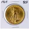 Image 1 : 1924 $20 St. Gaudens Double Eagle Gold Coin