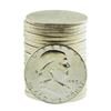 Image 1 : Roll of (20) Brilliant Uncirculated 1958 Franklin Half Dollar Coins