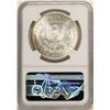 Image 2 : 1881-S $1 Morgan Silver Dollar Coin NGC MS64 Nice Reverse Toning