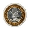 Image 1 : .999 Silver Sam Boyd's Fremont Las Vegas $10 Casino Limited Edition Gaming Token