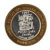 Image 2 : .999 Fine Silver Mystic Lake Casino $10 Limited Edition Gaming Token