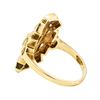 Image 3 : 14KT Yellow Gold 0.35 ctw Diamond Ladies Vintage Ring