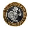 Image 1 : .999 Fine Silver St. Croix Casino $10 Limited Edition Gaming Token
