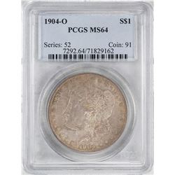 1904-O $1 Morgan Silver Dollar Coin PCGS MS64