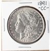 Image 1 : 1891-CC $1 Morgan Silver Dollar Coin