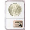 Image 2 : 1925 $1 Peace Silver Dollar Coin NGC MS65