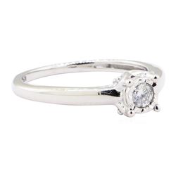 0.30 ctw Diamond Wedding Ring - 10KT White Gold