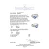 Image 5 : 3.13 ctw Sapphire and Diamond Ring - 14KT White Gold