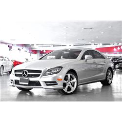 2013 Silver Mercedes-Benz CLS-Class CLS550 Coupe