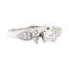Image 1 : 0.82 ctw Diamond Ring - 14KT White Gold