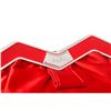 Image 5 : MCM Red Satin M Clutch Shoulder Bag