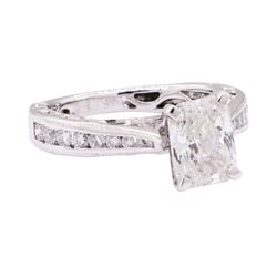 1.48 ctw Diamond Ring - 18KT White Gold