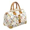 Image 1 : Louis Vuitton White Multicolor Monogram Speedy 30 Bag
