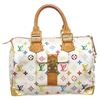 Image 2 : Louis Vuitton White Multicolor Monogram Speedy 30 Bag